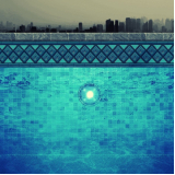 iluminação de piscina Anil